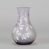 Thomas Webb Lilac Cameo Vase