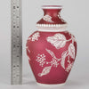 Thomas Webb Red Flower Vase