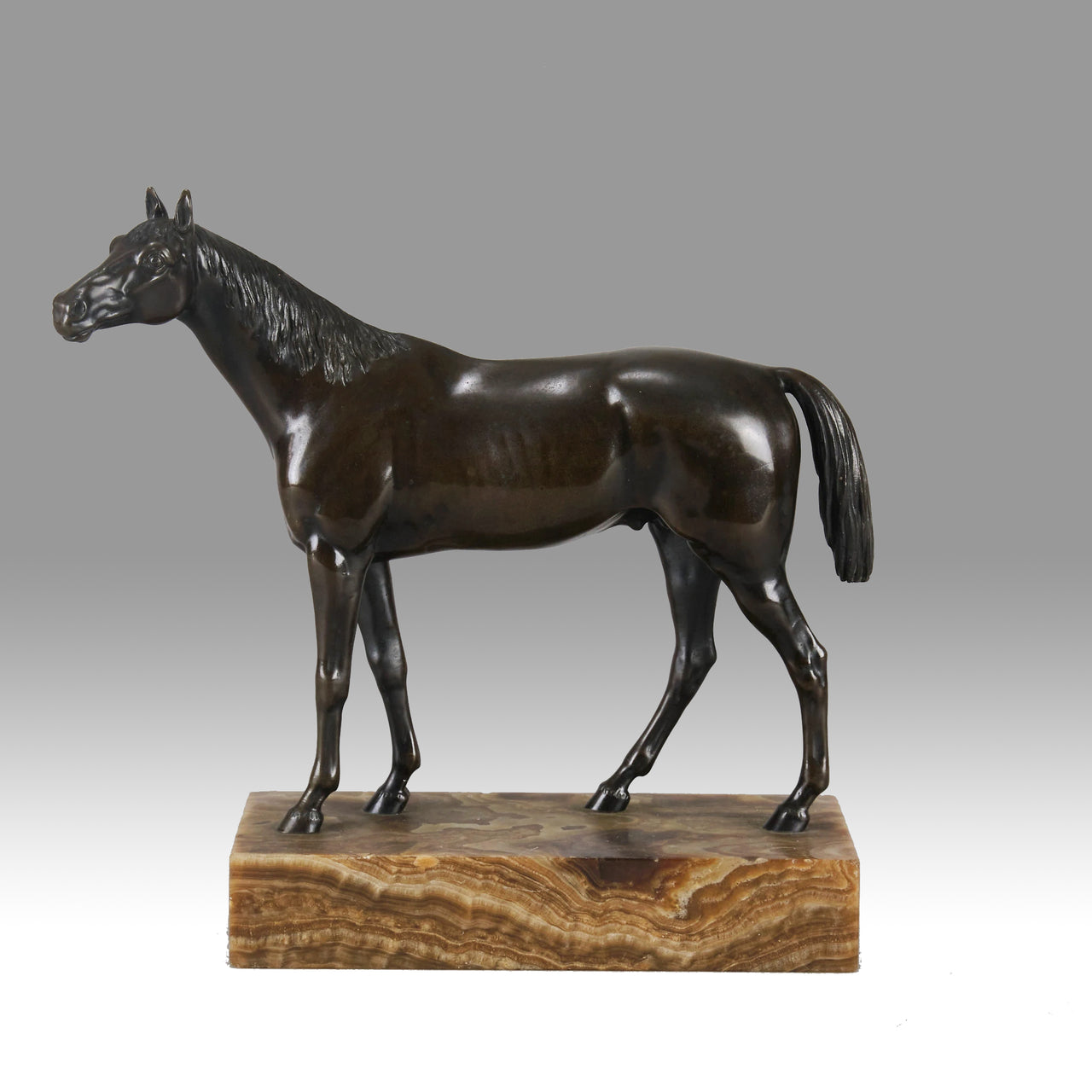 Vienna Bronze "Standing Thoroughbred"