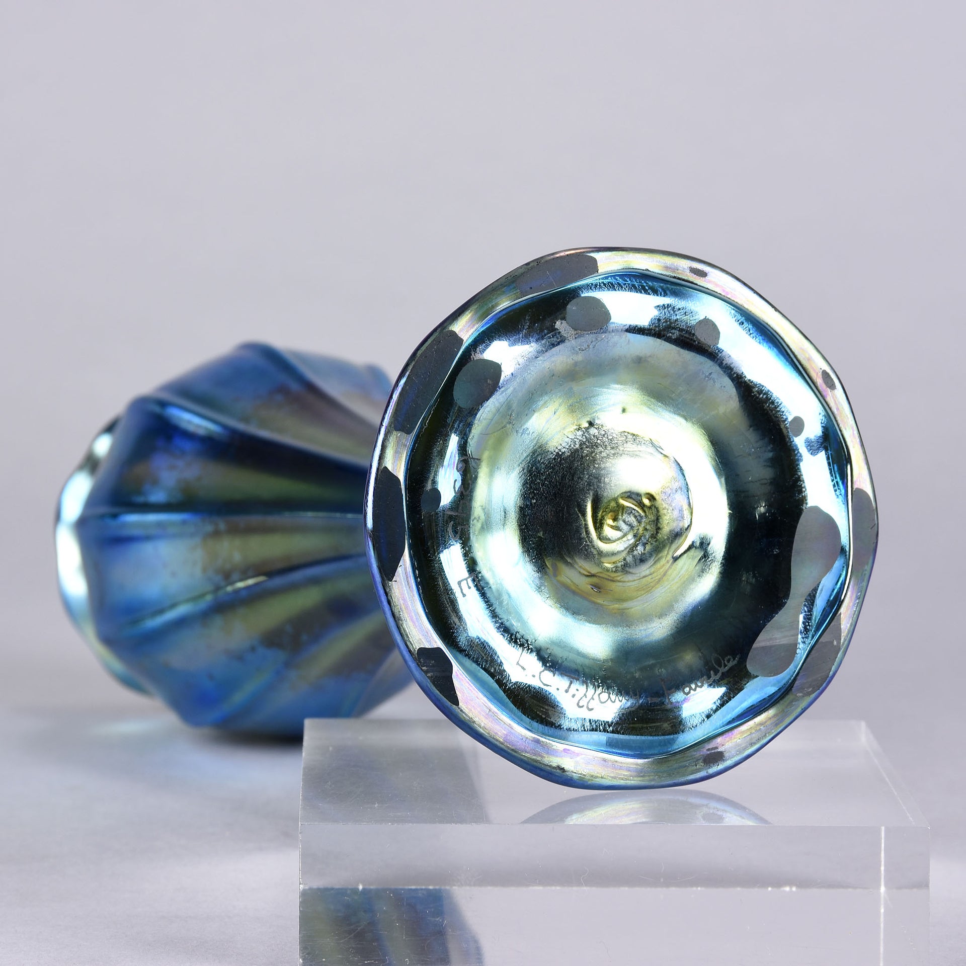 Tiffany Glass - Favrille Vase - Hickmet Fine Arts