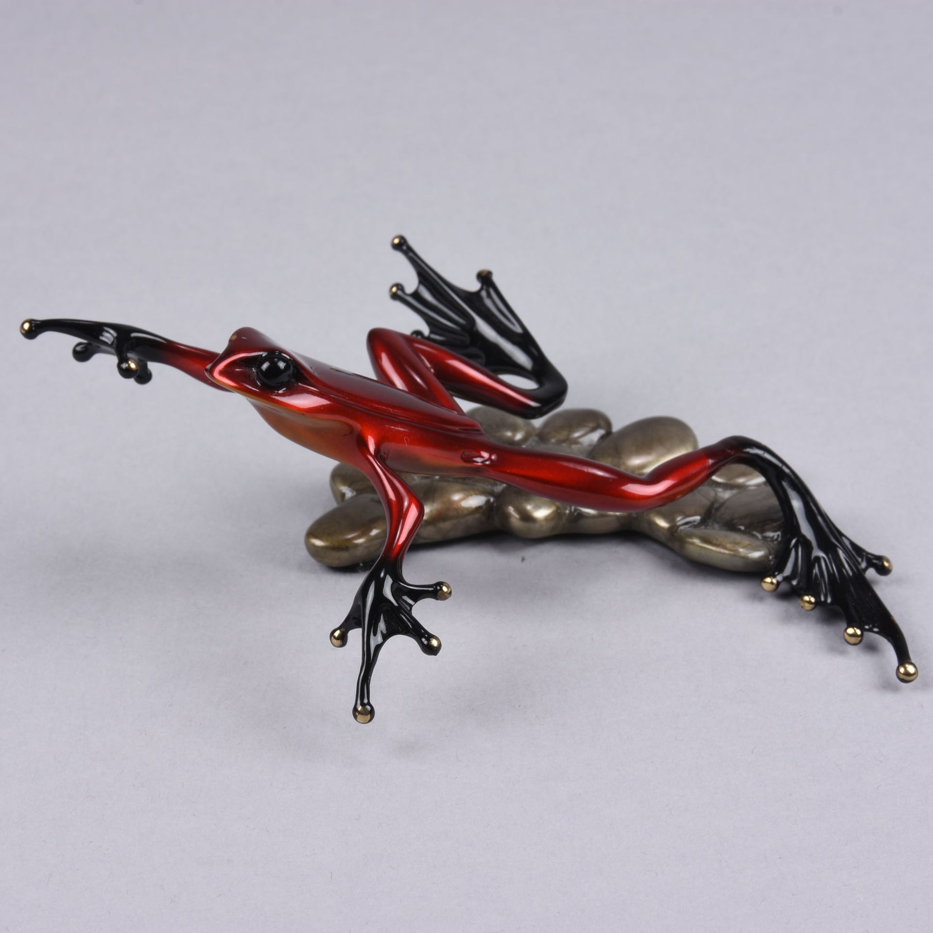 Tim Cotterill Bronze Frog - Limited Edition Bronze - Hickmet Fine Arts