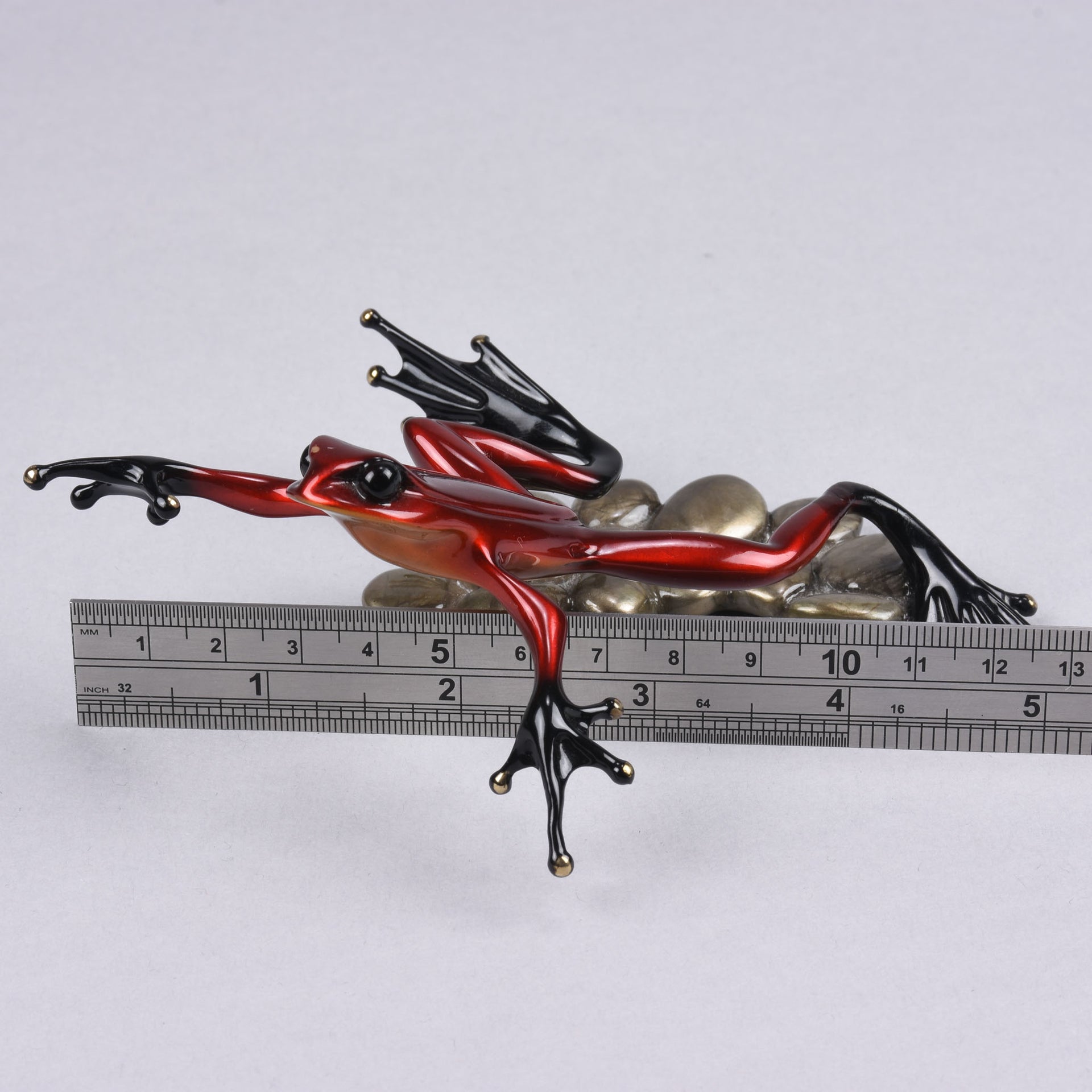 Tim Cotterill Bronze Frog - Limited Edition Bronze - Hickmet Fine Arts