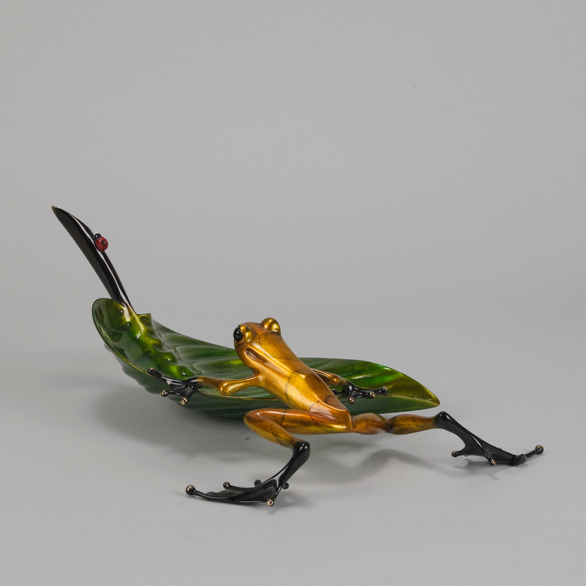 Tim Cotterill Bronze Frog - Limited Edition Bronze - Hickmet Fine Arts
