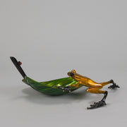 Tim Cotterill Bronze Frog - Limited Edition Bronze - Hickmet Fine Arts