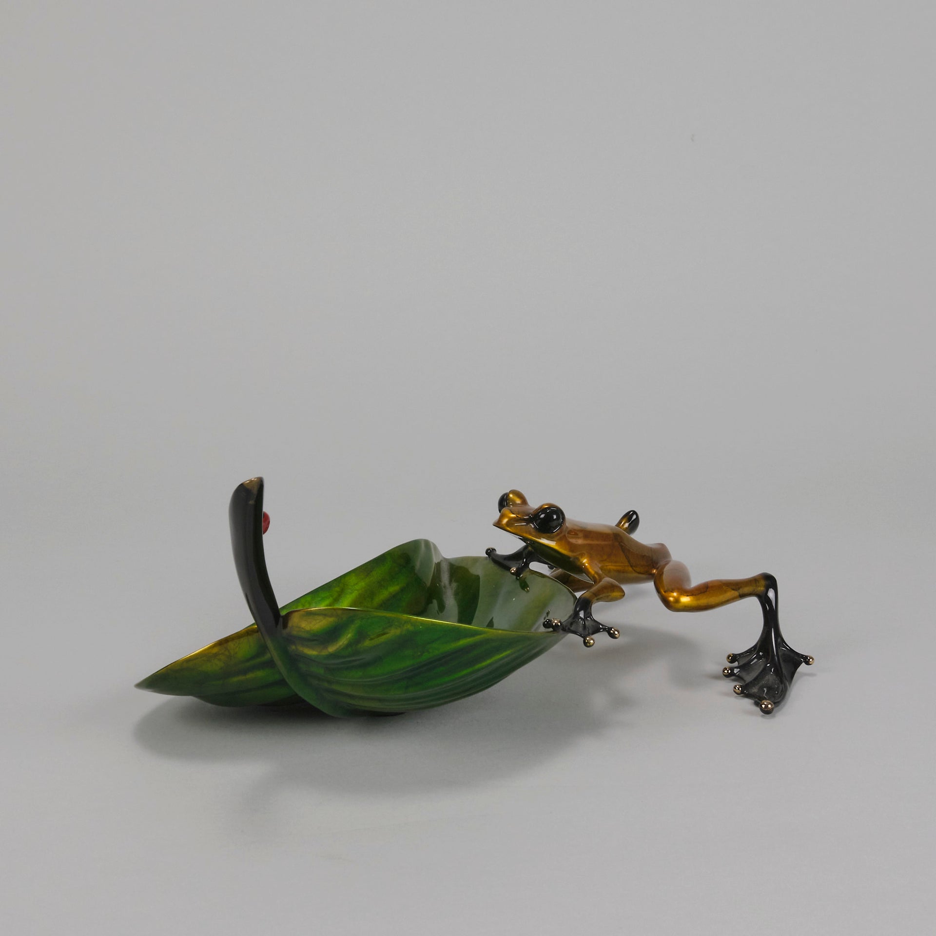 Tim Cotterill Bronze Frog - Limited Edition Bronze - Hickmet Fine Arts
