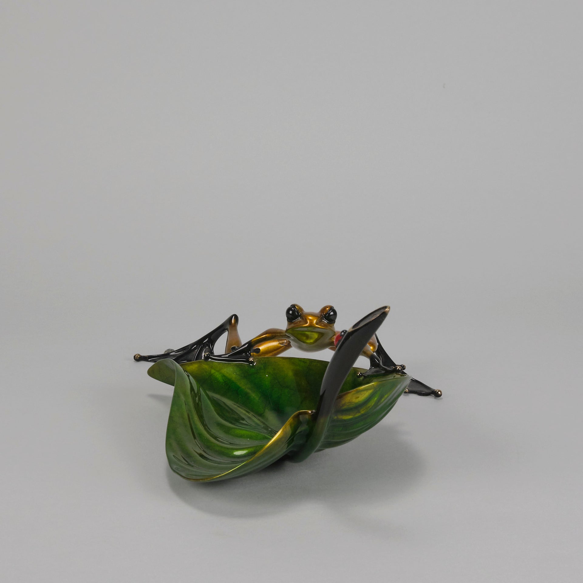 Tim Cotterill Bronze Frog - Limited Edition Bronze - Hickmet Fine Arts