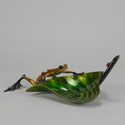 Tim Cotterill Bronze Frog - Limited Edition Bronze - Hickmet Fine Arts