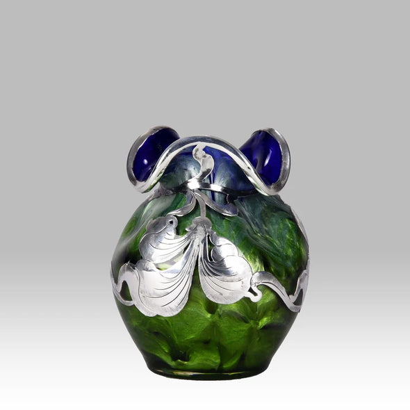 "Titania Silvered Art Nouveau Vase" by Johann Loetz