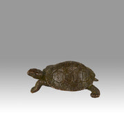 Bronze Okimono Tortoise