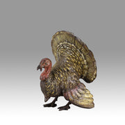 Franz Xavier Bergman Bronze Turkey - Austrian Bronze - Hickmet FIine Arts