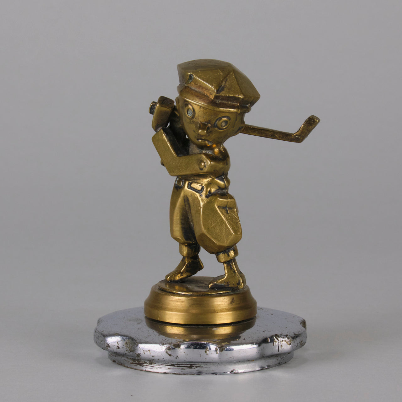 Art Deco - "Golfer" Car Mascot - Hickmet Fine Arts 