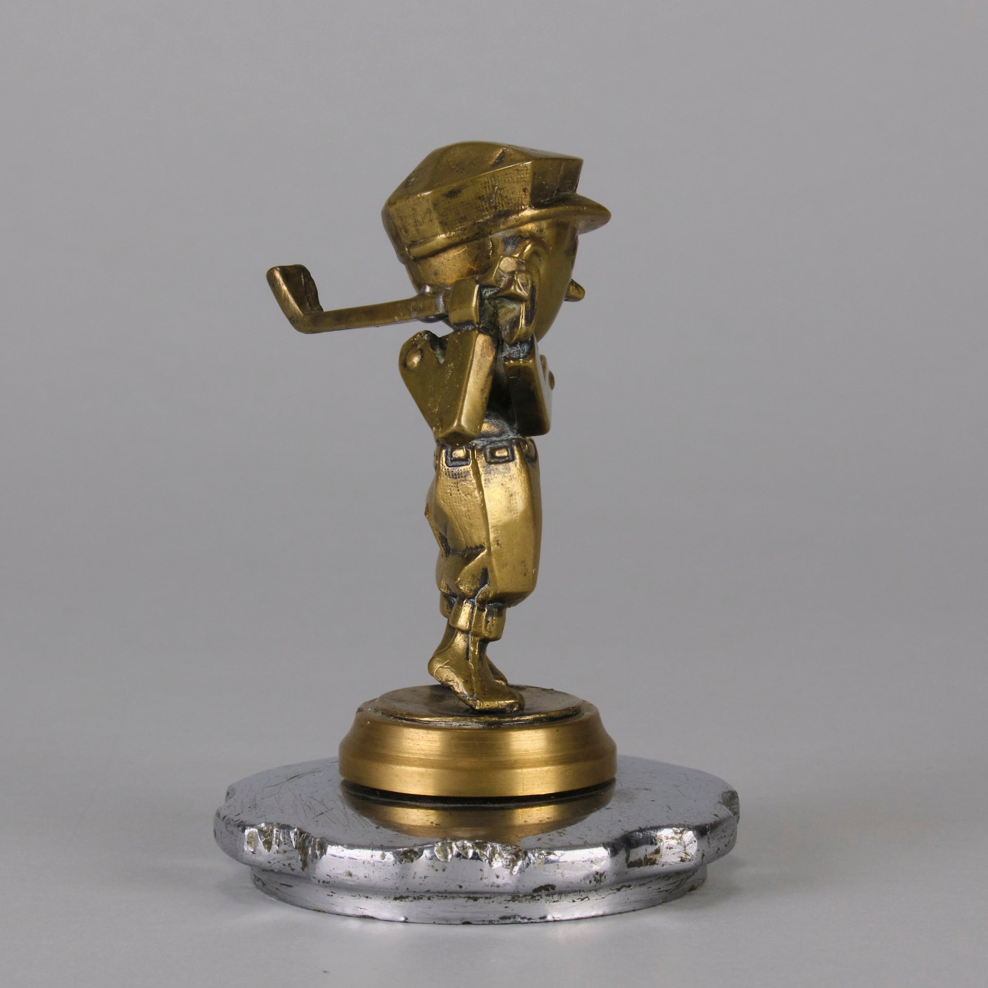 Art Deco - "Golfer" Car Mascot - Hickmet Fine Arts 