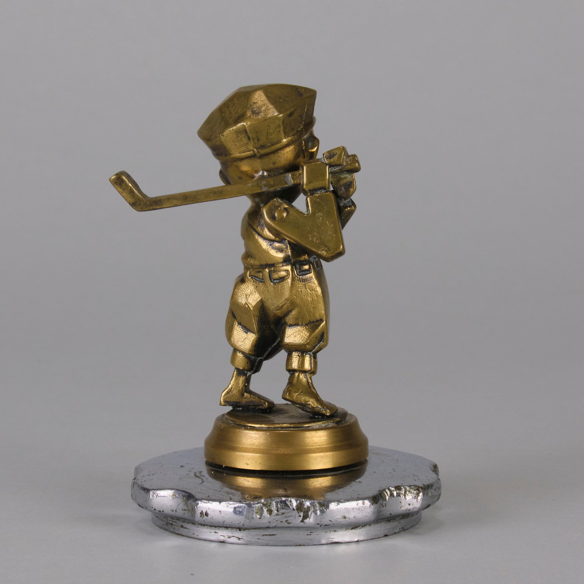 Art Deco - "Golfer" Car Mascot - Hickmet Fine Arts 