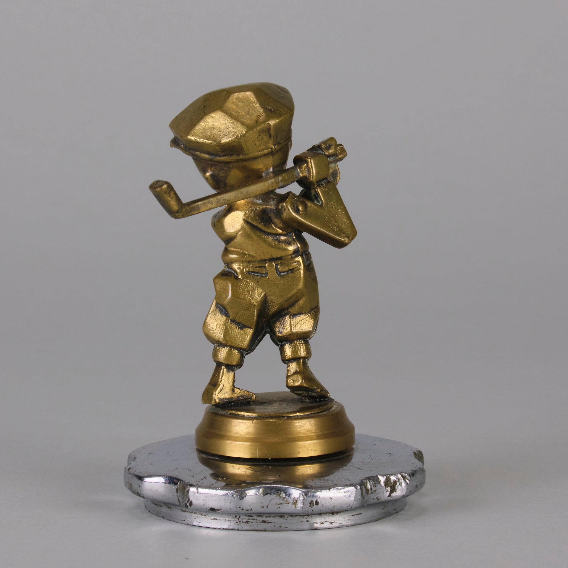 Art Deco - "Golfer" Car Mascot - Hickmet Fine Arts 