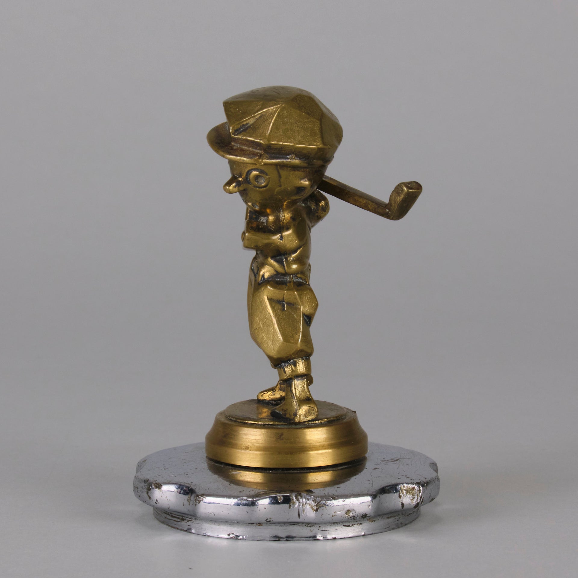 Art Deco - "Golfer" Car Mascot - Hickmet Fine Arts 