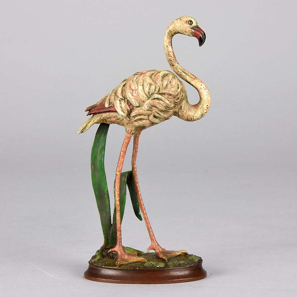 Vienna Bronze Flamingo