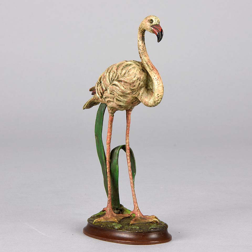 Vienna Bronze Flamingo
