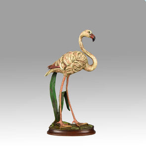 Vienna Bronze Flamingo