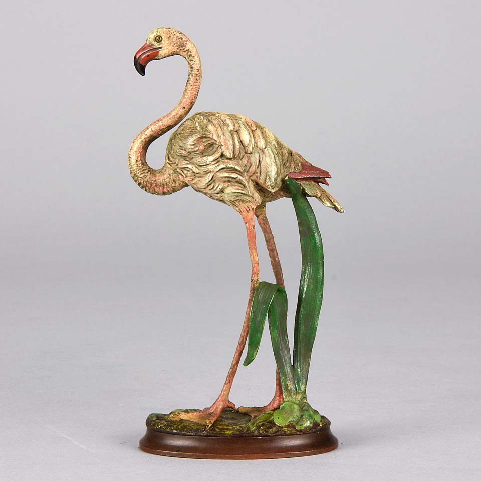 Vienna Bronze Flamingo
