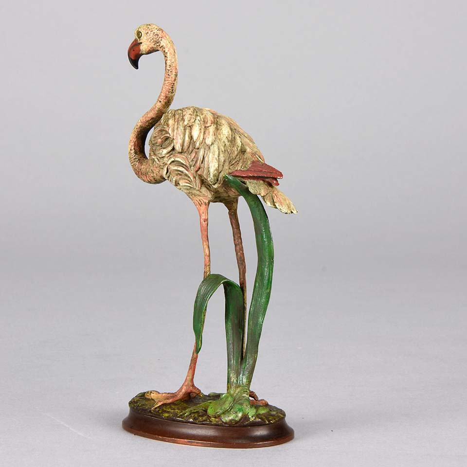 Vienna Bronze Flamingo