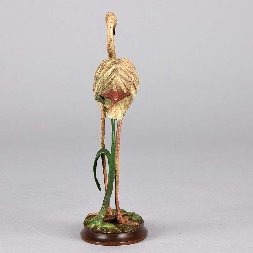 Vienna Bronze Flamingo