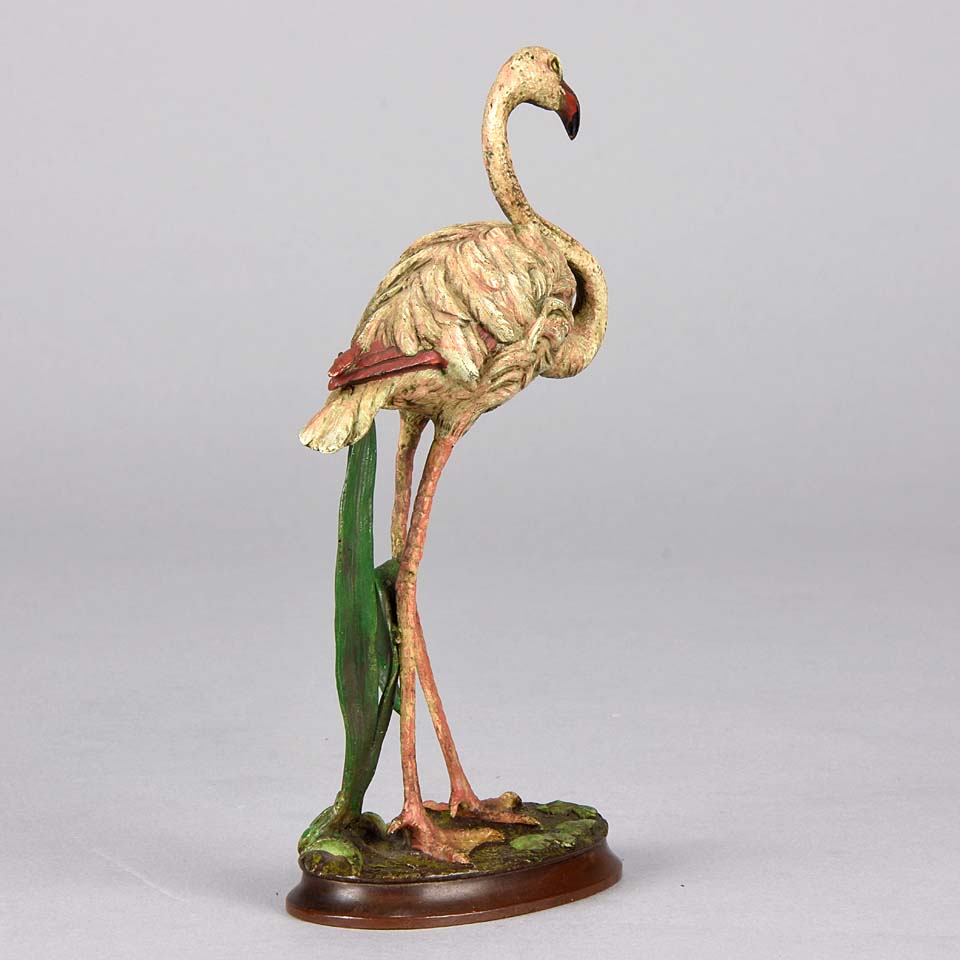Vienna Bronze Flamingo
