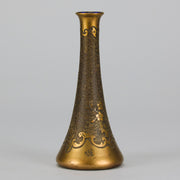 Val St Lambert - Art Nouveau Cabinet Vase - Hickmet Fine Arts