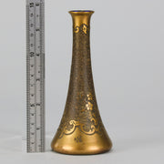 Val St Lambert - Art Nouveau Cabinet Vase - Hickmet Fine Arts