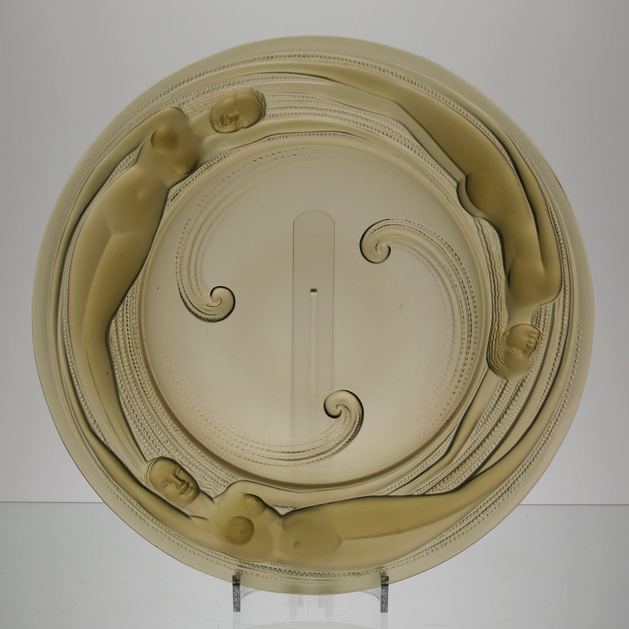 Sirene Salver by Verlys Glass - 20th Century Glass - Hickmet Fine Arts