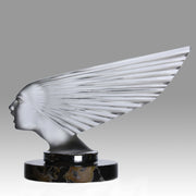 Rene Lalique Glass Mascot - Lalique Victoire - Hickmet Fine Arts