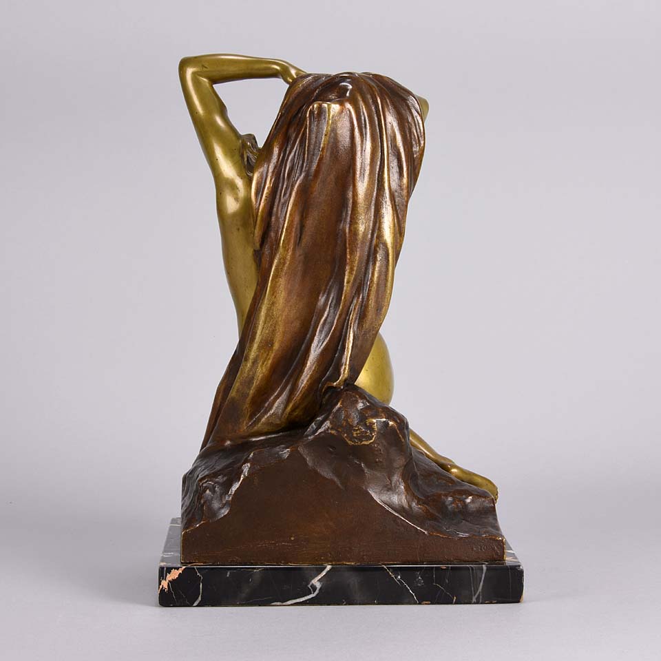 Art Nouveau Bronze by Franz Seifert