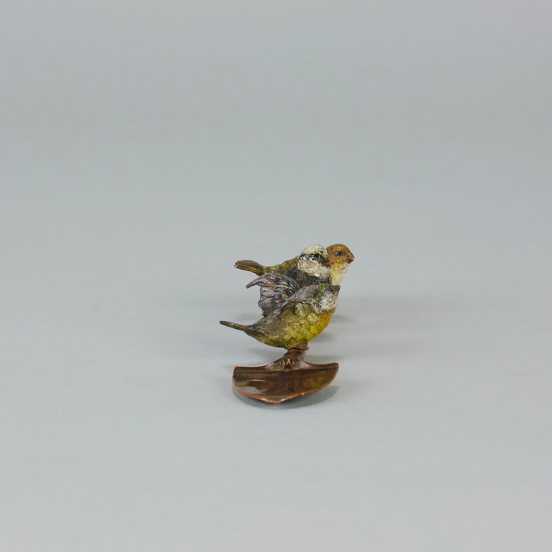 Birds on a spade - Antique Bronze - Hickmet Fine Arts