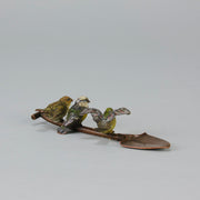 Birds on a spade - Antique Bronze - Hickmet Fine Arts