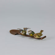 Birds on a spade - Antique Bronze - Hickmet Fine Arts