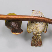 Birds on a spade - Antique Bronze - Hickmet Fine Arts