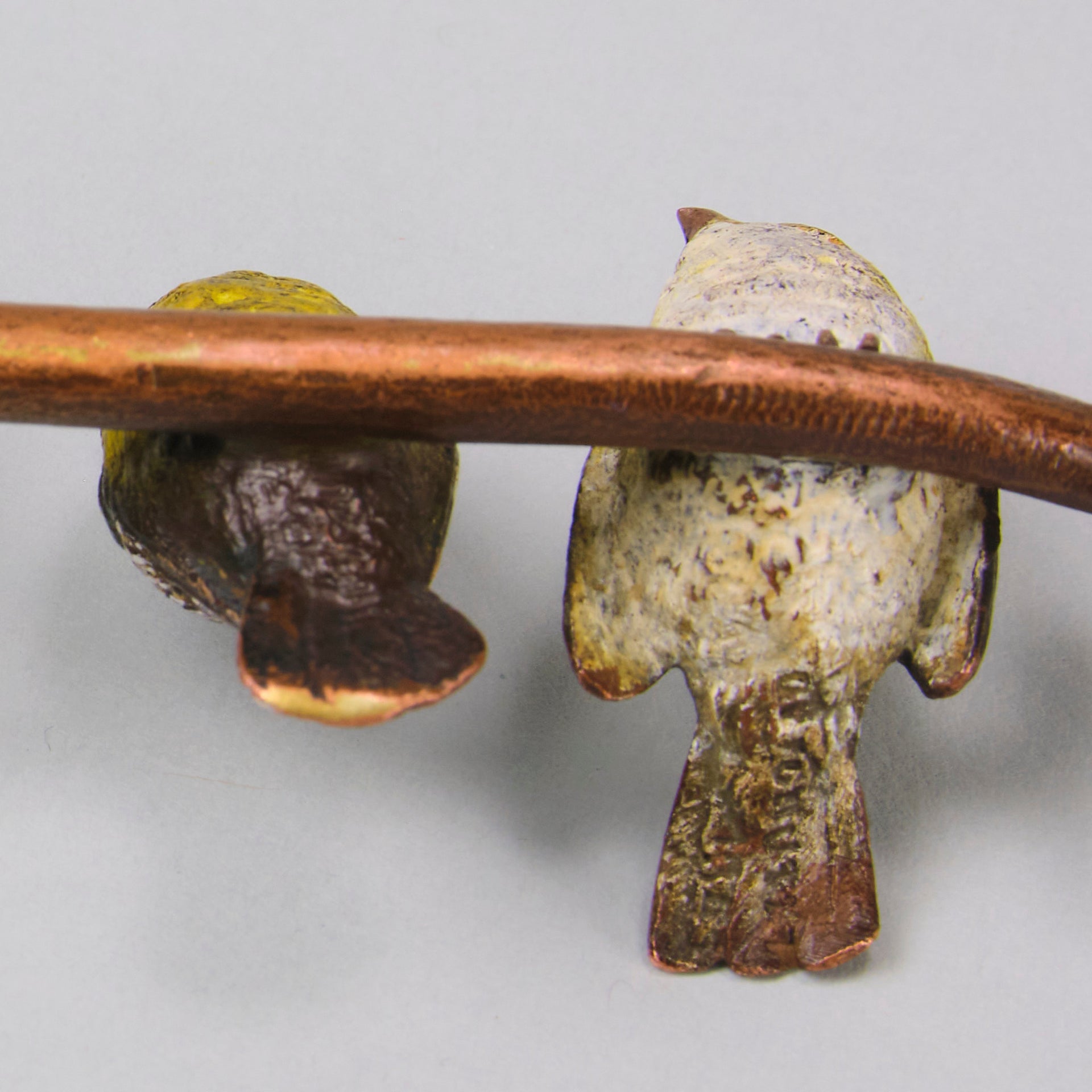 Birds on a spade - Antique Bronze - Hickmet Fine Arts