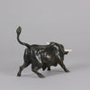 Antique Bronze - Charging Bull - Vienna Bronze - Austrian Bronze - Hickmet Fine Arts