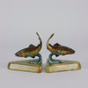 Vienna Bronze Fish Bookends - Antique Bronze - Hickmet Fine Arts
