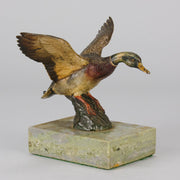 Vienna Bronze Flying Duck- Antique Bronze - Hickmet Fine Arts 