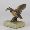 Vienna Bronze Flying Duck- Antique Bronze - Hickmet Fine Arts 
