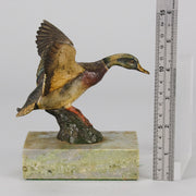 Vienna Bronze Flying Duck- Antique Bronze - Hickmet Fine Arts 