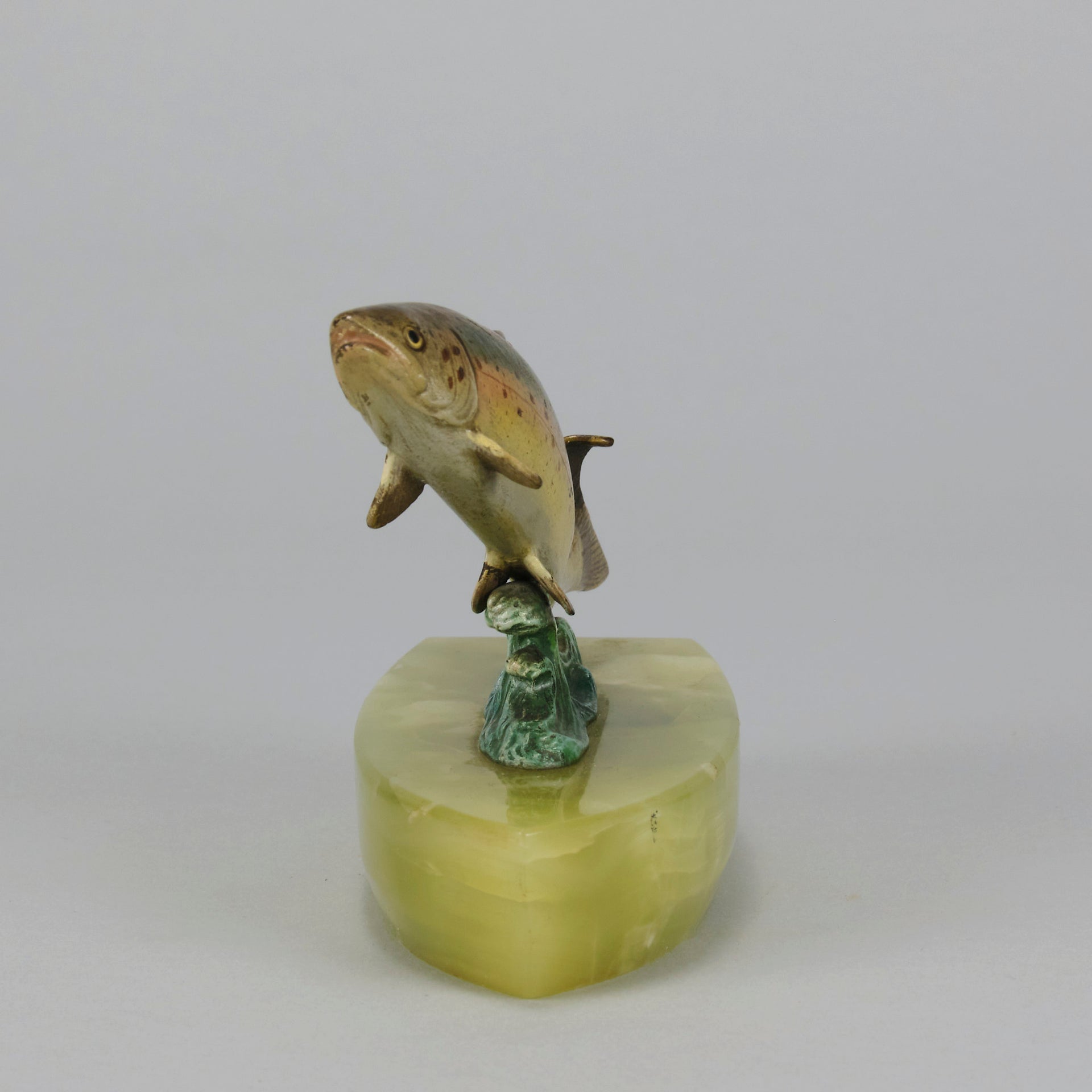 Vienna Bronze Salmon - Antique Bronze - Hickmet Fine Arts 