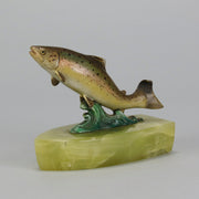 Vienna Bronze Salmon - Antique Bronze - Hickmet Fine Arts 