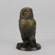 Antique Bronze Owl - Vienna Bronze - Hickmet Fine Arts 