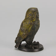 Antique Bronze Owl - Vienna Bronze - Hickmet Fine Arts 