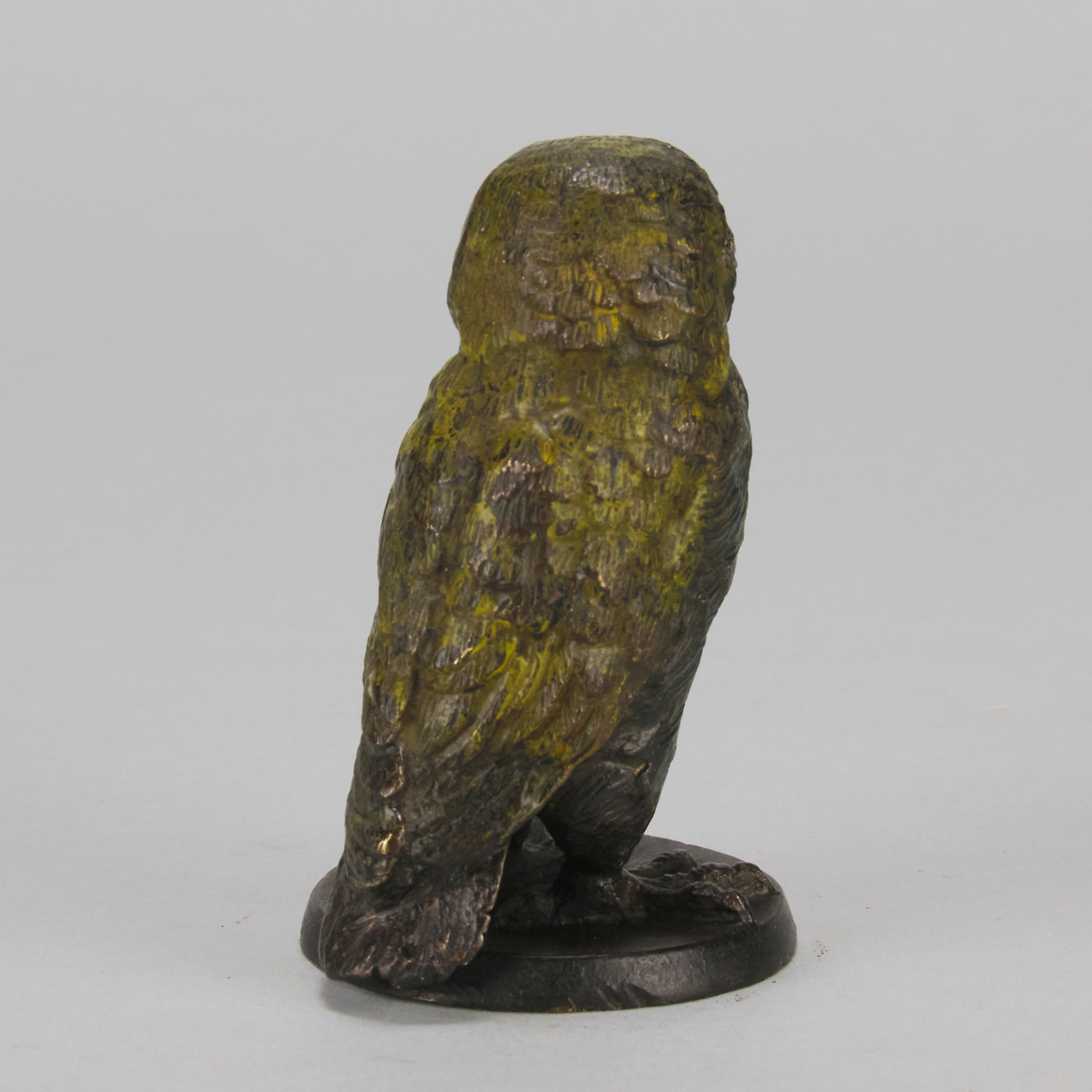 Antique Bronze Owl - Vienna Bronze - Hickmet Fine Arts 