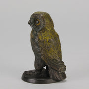 Antique Bronze Owl - Vienna Bronze - Hickmet Fine Arts 