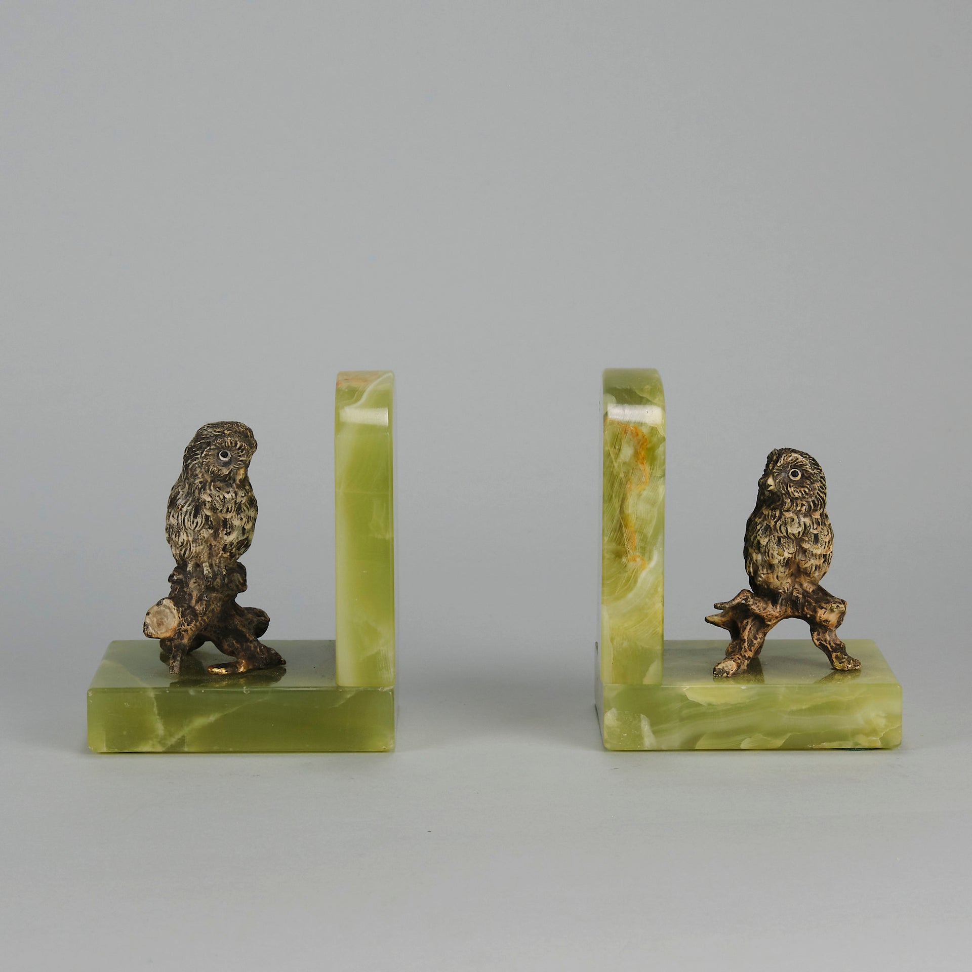 Antique Bronze - Bookends - Hickmet Fine Arts 