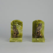 Antique Bronze - Bookends - Hickmet Fine Arts 