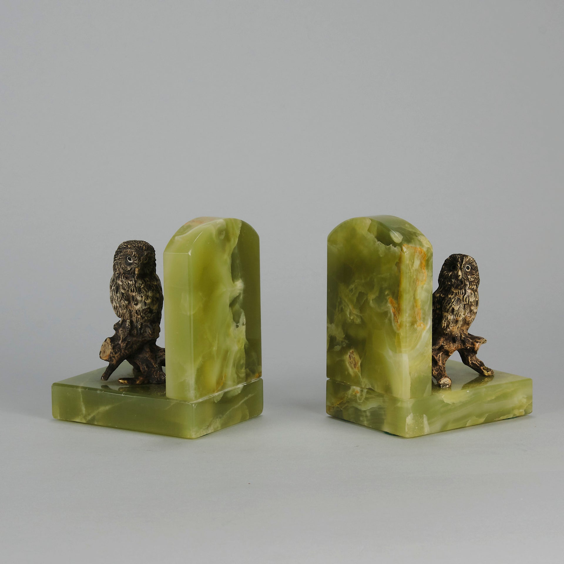 Antique Bronze - Bookends - Hickmet Fine Arts 